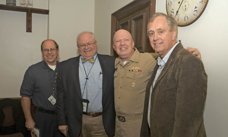 Naval War College President Explores Partnerships, Recognizes Faculty During Campus Visit