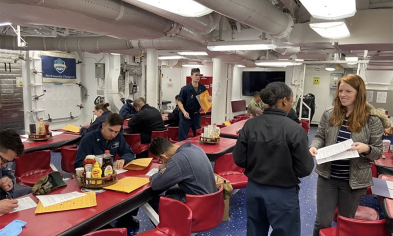 Crew Endurance Team explores innovative sleep solutions onboard USS Paul Hamilton