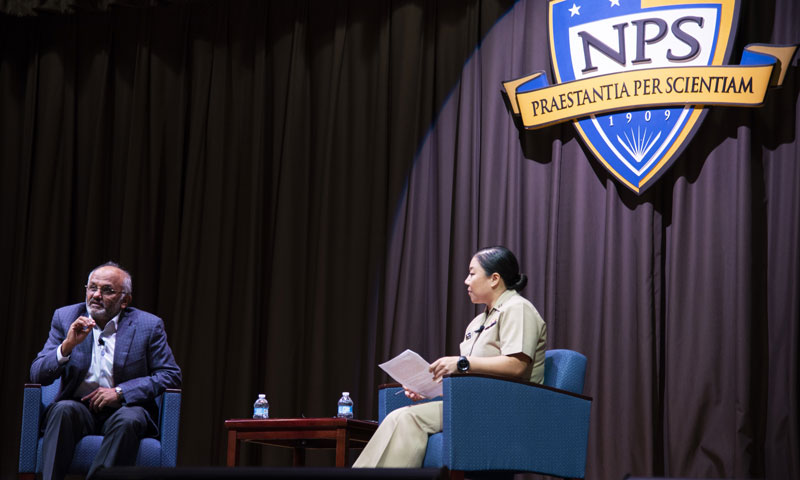 Adobe CEO Narayen Talks Change During NPS Guest Lecture